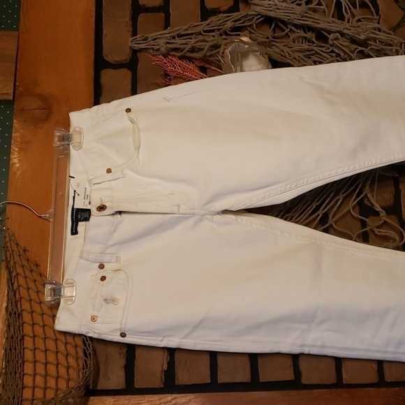 RALPH lauren sport white Jean's size 27 NWT